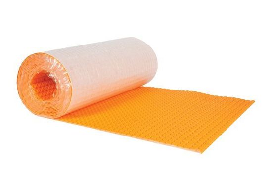 Schluter DITRA-HEAT-PS Floor Heating Uncoupling Membrane Roll Peel & Stick 3' 3" x 41' 1" - 5 mm (134.5 sqft)