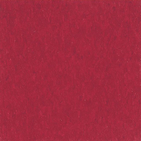 Armstrong 51816 Cherry Red Standard Excelon Imperial Texture Vinyl Composition Tile VCT 12" x 12" (45 SF/Box)