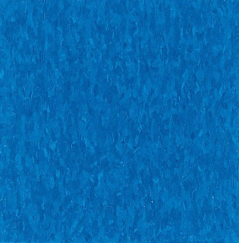 Armstrong 51821 Caribbean Blue Standard Excelon Imperial Texture Vinyl Composition Tile VCT 12" x 12" (45 SF/Box)