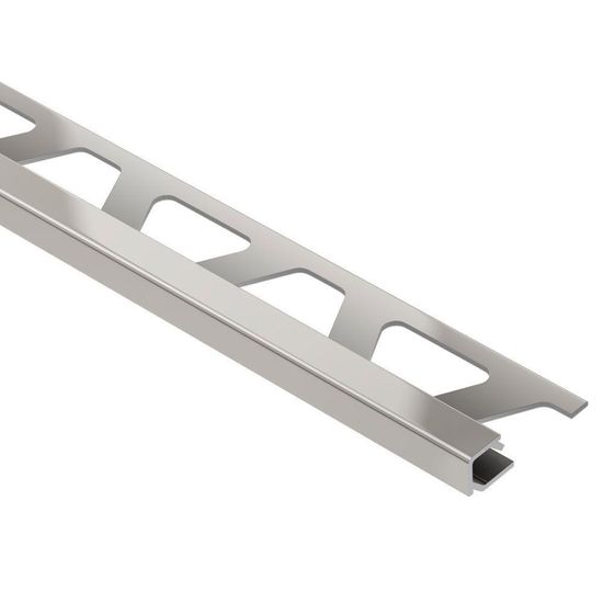 Schluter QUADEC Square Edge Trim - Aluminum Anodized Matte Nickel 1/2" (12.5 mm) x 8' 2-1/2"