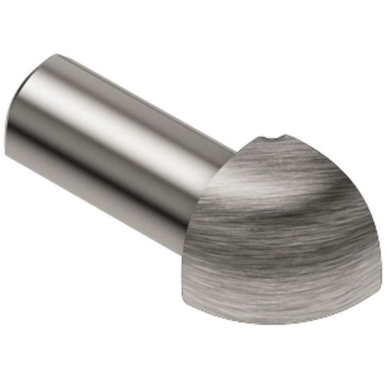 Schluter RONDEC Outside Corner 90° - Aluminum Anodized Brushed Nickel 1/2" (12.5 mm)