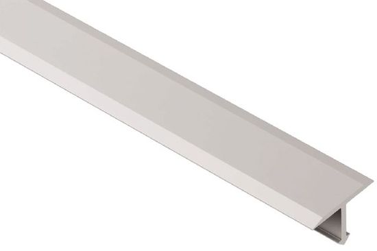 Schluter RENO-T Retrofit T-Molding Satin Anodized Aluminum 11/32" (9 mm) x 1" x 8' 2-1/2"