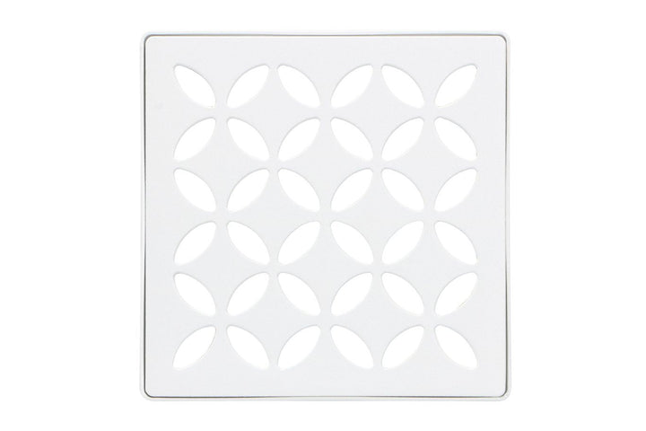 Schluter Systems Kerdi 4 Inch Square Stainless Steel Grate