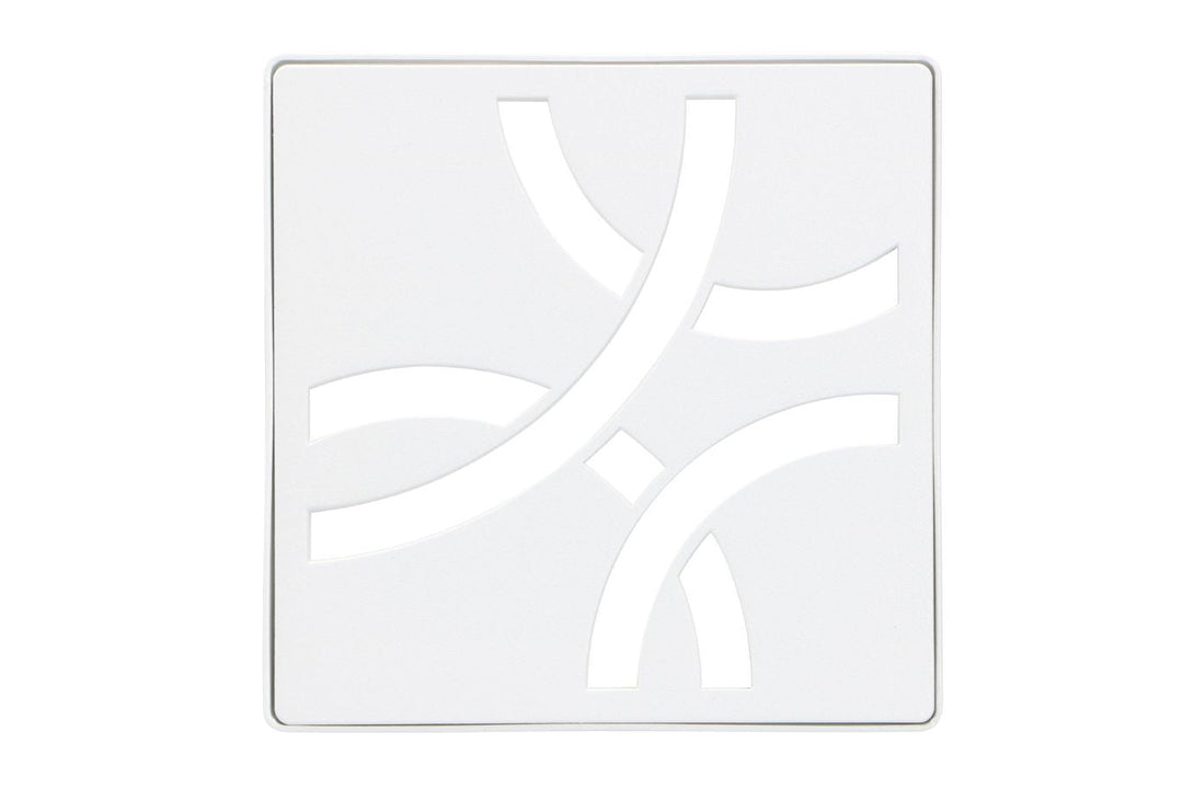 Schluter Systems Kerdi 4 Inch Square Stainless Steel Grate