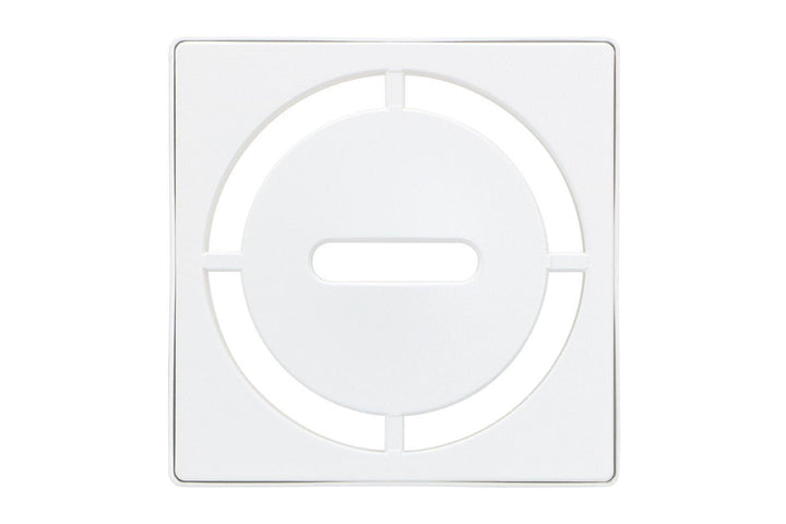 Schluter Systems Kerdi 4 Inch Square Stainless Steel Grate
