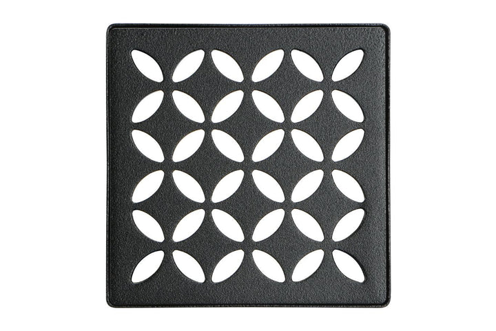 Schluter Systems Kerdi 4 Inch Square Stainless Steel Grate