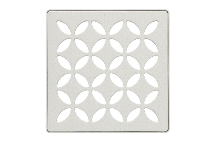 Schluter Systems Kerdi 4 Inch Square Stainless Steel Grate