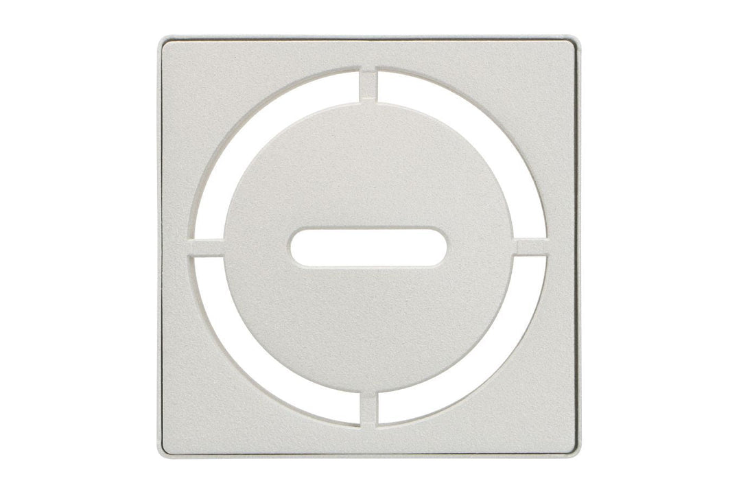 Schluter Systems Kerdi 4 Inch Square Stainless Steel Grate