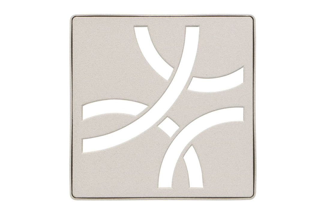 Schluter Systems Kerdi 4 Inch Square Stainless Steel Grate