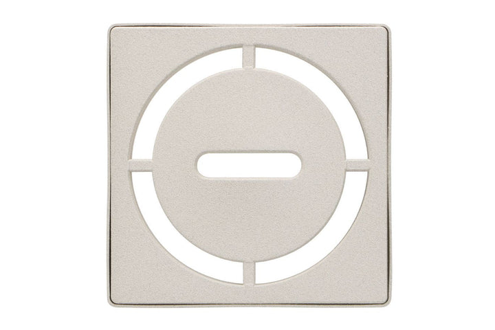 Schluter Systems Kerdi 4 Inch Square Stainless Steel Grate