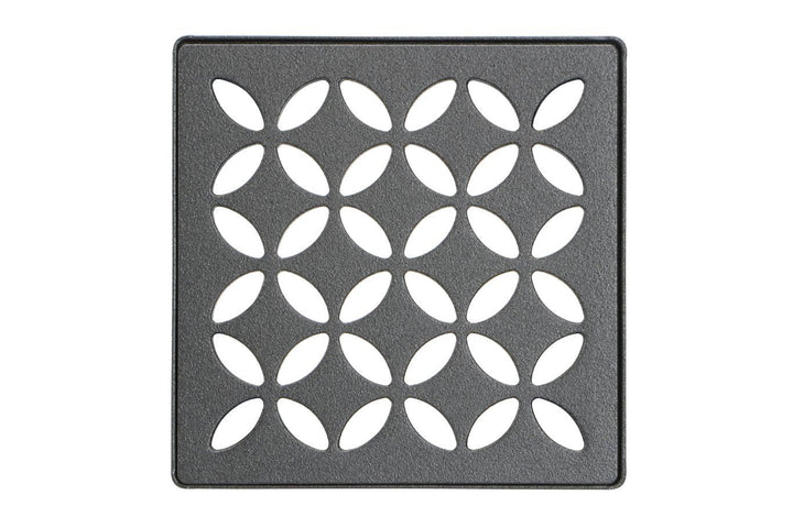 Schluter Systems Kerdi 4 Inch Square Stainless Steel Grate