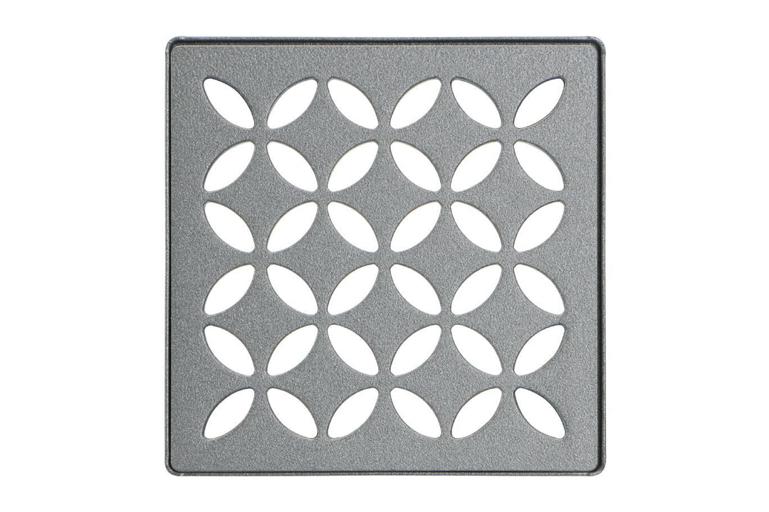 Schluter Systems Kerdi 4 Inch Square Stainless Steel Grate