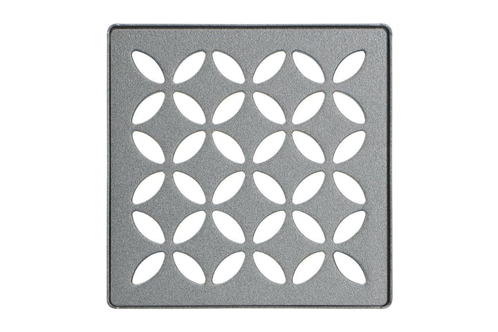 Schluter Systems Kerdi 4 Inch Square Stainless Steel Grate