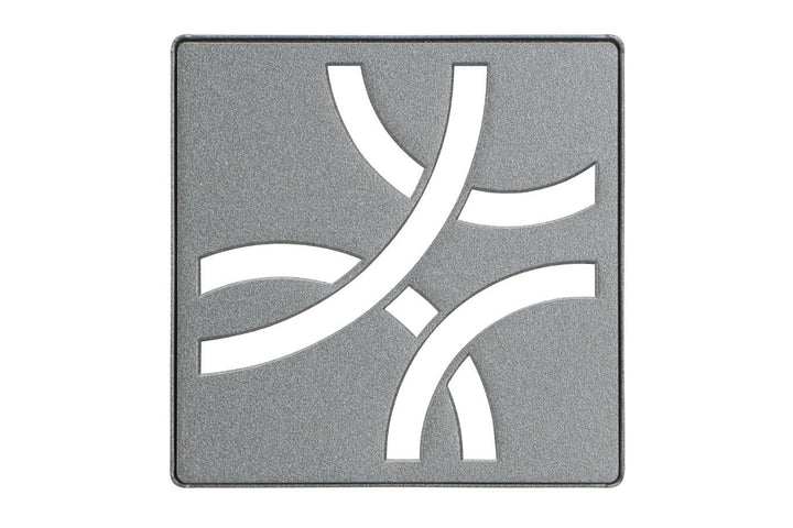 Schluter Systems Kerdi 4 Inch Square Stainless Steel Grate