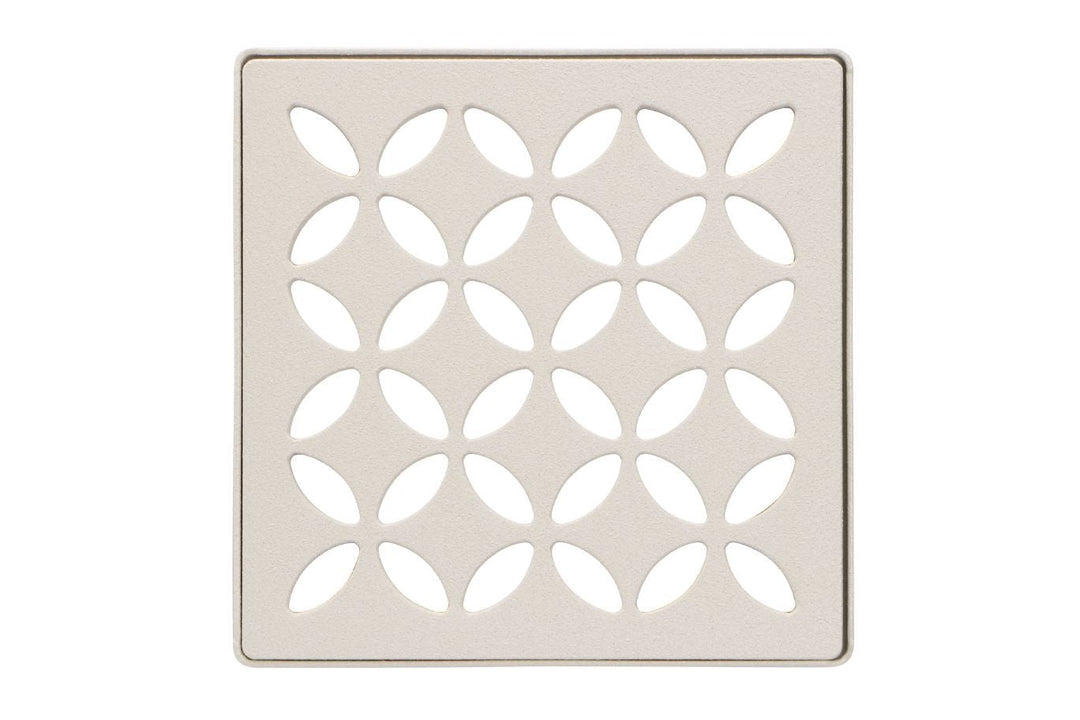 Schluter Systems Kerdi 4 Inch Square Stainless Steel Grate