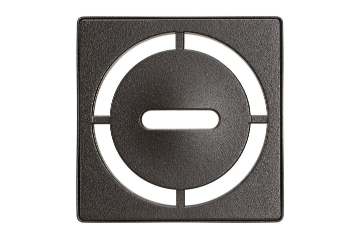 Schluter Systems Kerdi 4 Inch Square Stainless Steel Grate