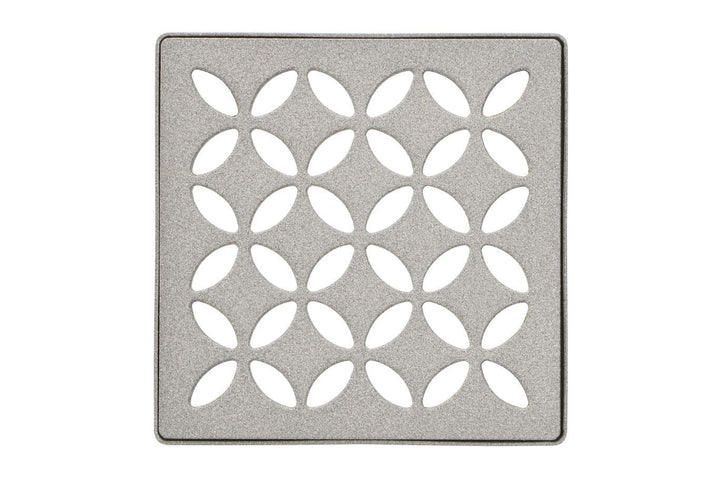 Schluter Systems Kerdi 4 Inch Square Stainless Steel Grate