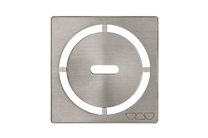 Schluter Systems Kerdi 4 Inch Square Stainless Steel Grate