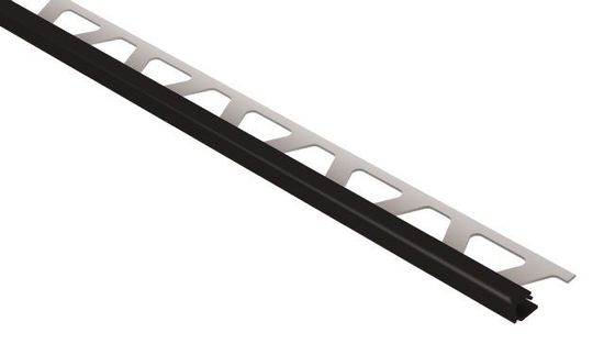 Schluter QUADEC Square Edge Trim - Aluminum Black 5/16" (8 mm) x 8' 2-1/2"