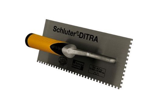 Schluter DITRA-TROWEL Square-Notch Trowel 11/64" x 11/64"
